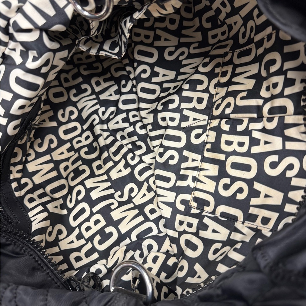 Black Quilted Tote Bag Marc Jacobs - Picture 9 of 9